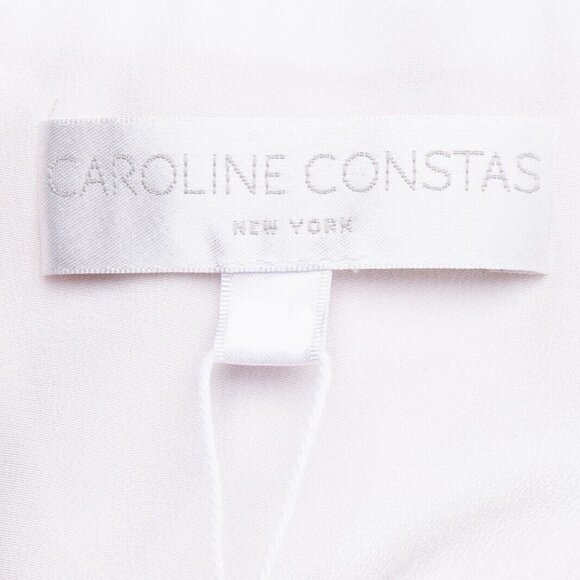 CAROLINE CONSTAS dress Paros Dress in Gold Medium $595 - Picture 13 of 13